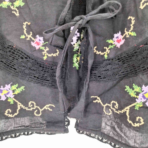 フリーダ Freada 26SS IND花クロス刺繍レースボレロ レディース ONE SIZE