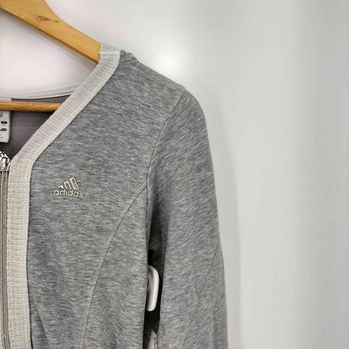 アディダス adidas アシンメトリー ダブルジップ パーカー レディース JPN:S