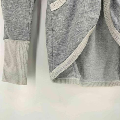 アディダス adidas アシンメトリー ダブルジップ パーカー レディース JPN:S