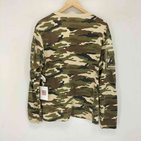 アヴィレックス AVIREX カモフラ ファティーグ ロンT メンズ import:M