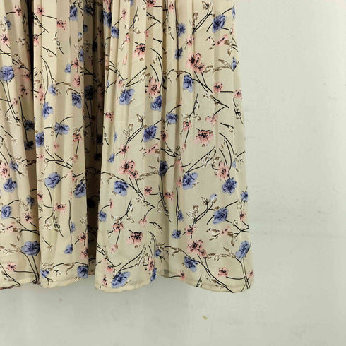 CONTINUER DE NICE CLAUP 花柄 ノースリーブシャツワンピース レディース FREE