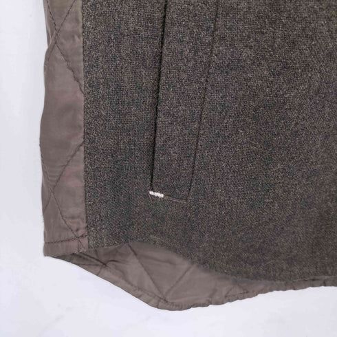 アヴィレックス AVIREX キルティング切替ウールワークシャツ メンズ import:M