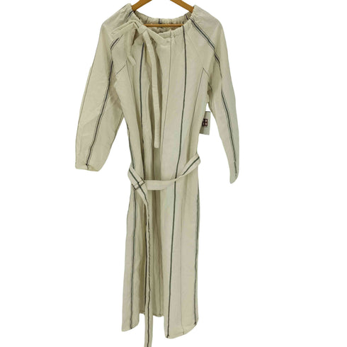 シーオール SEEALL GATHER DRESS シルクブレンド長袖ロングドレスワンピース レディース JPN:36