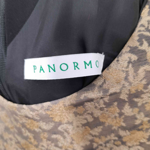 PANORMO 切替デザイン フリル L/S ワンピース レディース JPN:2