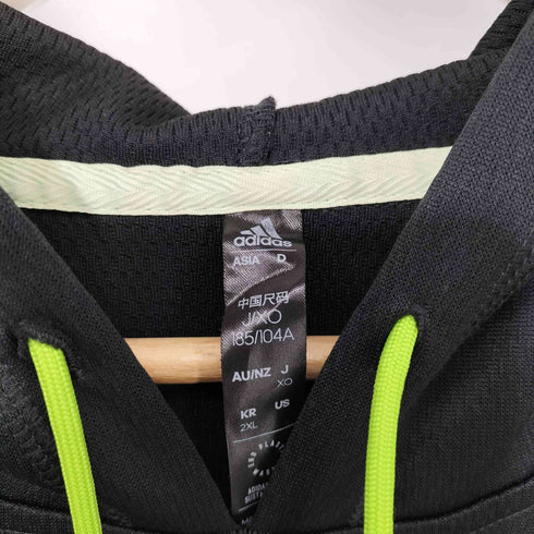 アディダス adidas DM FOODIE フロントプリント パーカー メンズ XO