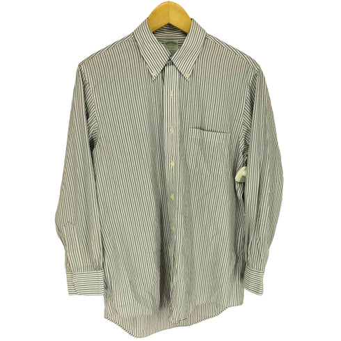 ブルックスブラザーズ BROOKS BROTHERS MILANO ボタンダウン L/S シャツ メンズ 15 1/2-31
