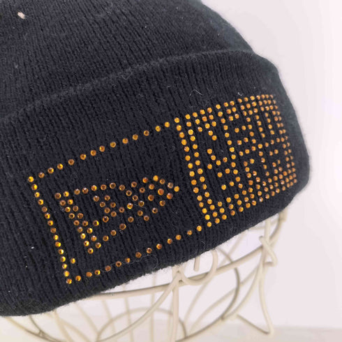 ニューエラ NEW ERA ラインストーン ニット帽 メンズ