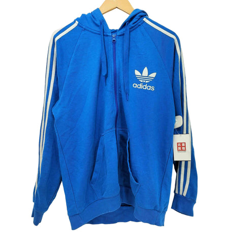 アディダス adidas フロントロゴ ジップアップパーカー メンズ O