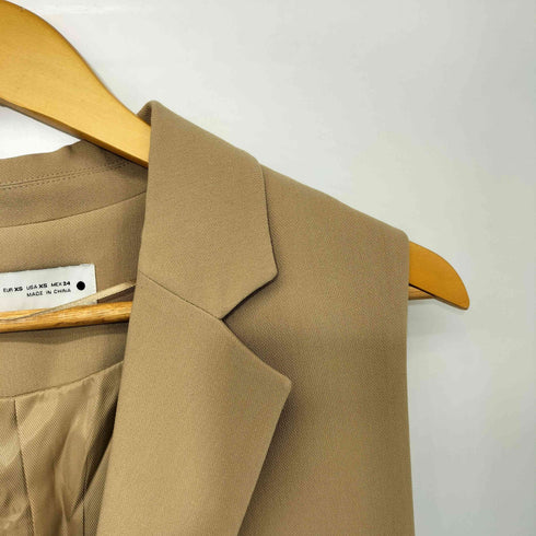 ザラ ZARA サイドスリット ジレベスト レディース import:XS