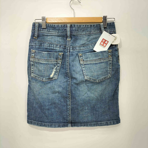 ゲスジーンズ GUESS JEANS ダメージ加工 デニムミニスカート Y2K レディース 24
