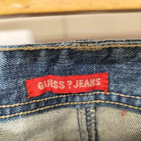 ゲスジーンズ GUESS JEANS ダメージ加工 デニムミニスカート Y2K レディース 24