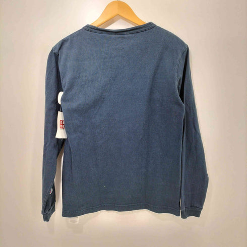 チャンピオン Champion MADE IN USA ラバープリント L/S Tシャツ レディース import:S