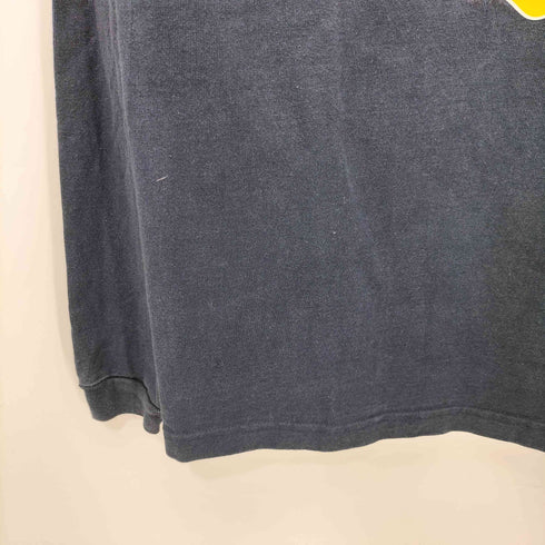 チャンピオン Champion MADE IN USA ラバープリント L/S Tシャツ レディース import:S
