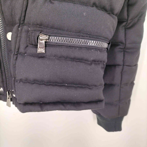 タトラス TATRAS CRISANTEMO クリザンテーモ ノーカラー ダブル ダウン ジャケット ブラック メンズ JPN:3