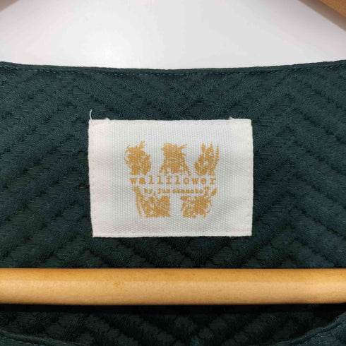 ジュンオカモト JUN OKAMOTO WALLFLOWER 切替デザイン L/S ワンピース レディース