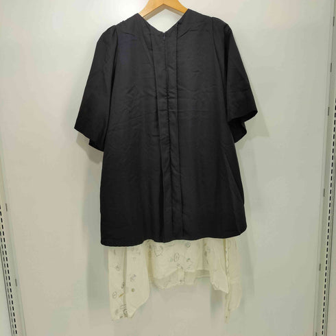 ジュンオカモト JUN OKAMOTO レイヤードデザインワンピース レディース FREE