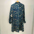 ジュンオカモト JUN OKAMOTO プリーツデザイン L/S 花柄ワンピース レディース JPN:38