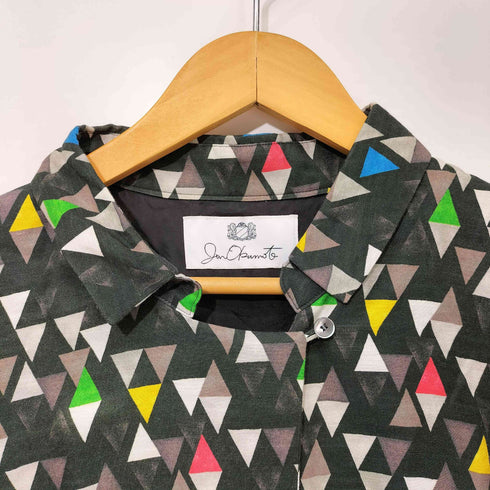 ジュンオカモト JUN OKAMOTO 総柄 S/S ワンピース レディース JPN:38