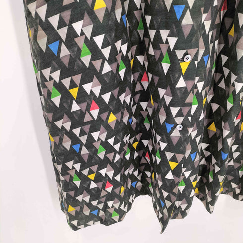 ジュンオカモト JUN OKAMOTO 総柄 S/S ワンピース レディース JPN:38