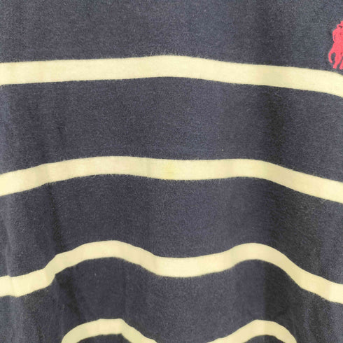 ラルフローレン RALPH LAUREN ポニー刺繍 ボーダー 半袖 Tシャツ レディース JPN:S