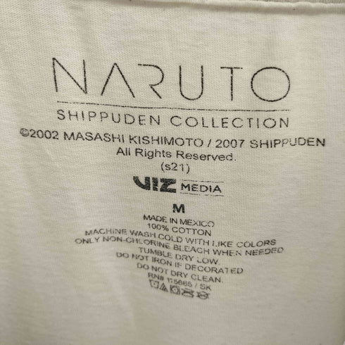 00S メキシコ製 アニメ キャラクター プリント クルーネック S/S Tシャツ メンズ import:M