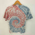 ROLLING STONES タイダイ染 ベロマーク フロントロゴ クルーネック S/S Tシャツ レディース import:M