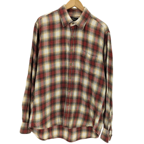 ミチコロンドン MICHIKO LONDON JEANS L/S チェック柄 ネルシャツ メンズ LL