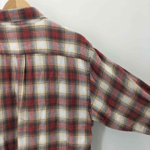 ミチコロンドン MICHIKO LONDON JEANS L/S チェック柄 ネルシャツ メンズ LL