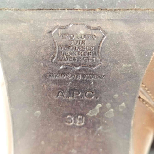 アーペーセー A.P.C. ヒール ロングブーツ レディース EUR:39