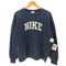 ナイキ NIKE 00S フロント プリント REVERSE型 前Vガゼット スウェット メンズ import:M