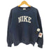 ナイキ NIKE 00S フロント プリント REVERSE型 前Vガゼット スウェット メンズ import:M