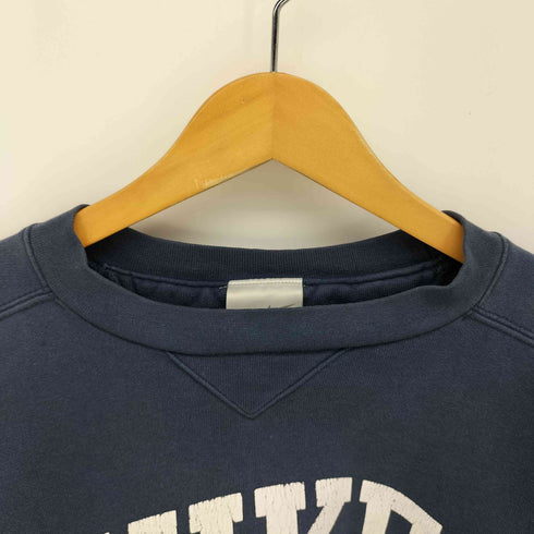 ナイキ NIKE 00S フロント プリント REVERSE型 前Vガゼット スウェット メンズ import:M