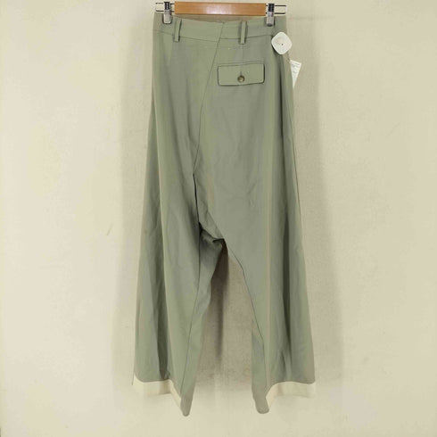 エムエムシックスメゾンマルジェラ MM6 Maison Margiela アシンメトリー サルエルワイドトラウザー レディース EUR:38