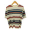 ハンテン HANG TEN 70S OLD SURF ボーダークルーネック S/S Tシャツ メンズ import:L