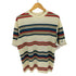 ハンテン HANG TEN 70S OLD SURF ボーダークルーネック S/S Tシャツ メンズ import:L