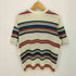 ハンテン HANG TEN 70S OLD SURF ボーダークルーネック S/S Tシャツ メンズ import:L