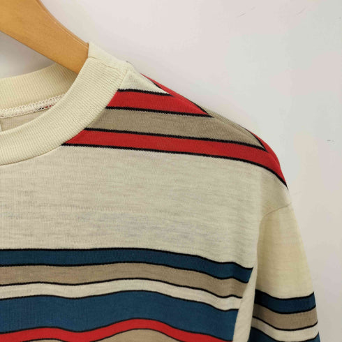 ハンテン HANG TEN 70S OLD SURF ボーダークルーネック S/S Tシャツ メンズ import:L