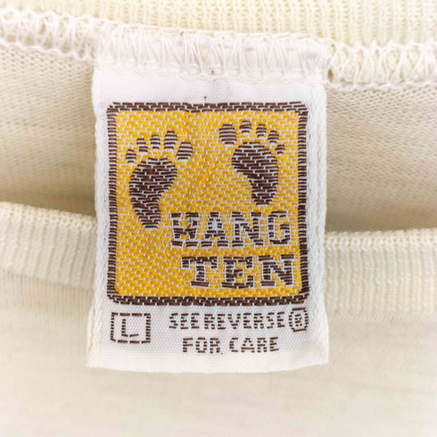 ハンテン HANG TEN 70S OLD SURF ボーダークルーネック S/S Tシャツ メンズ import:L
