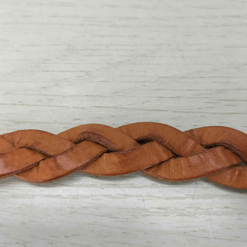 ゲンテン genten 編込みレザーバングル メンズ