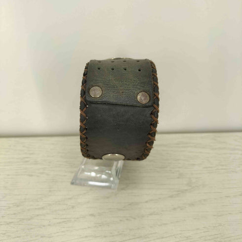 リバティ LIBERTY コインコンチョ レザーバングル メンズ
