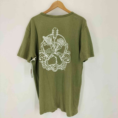 ゴーヘンプ GOHEMP ゴーヘンプ バックプリントデザインクルーネックTシャツ メンズ JPN:XL