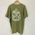 ゴーヘンプ GOHEMP ゴーヘンプ バックプリントデザインクルーネックTシャツ メンズ JPN:XL