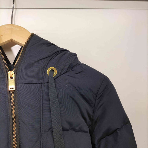 ザラ ZARA ベルテッド ダウンコート フルジップ レディース import:M