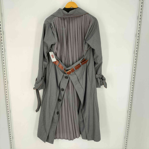 アメリ AMERI belted pleats coat レディース