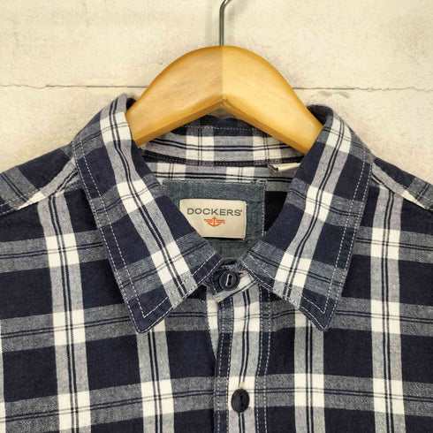 ドッカーズ DOCKERS チェック柄ボタンシャツ メンズ import:L
