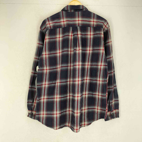 セントジョンズベイ STJOHNS BAY BRUSHED FLANNEL チェック柄ボタンダウンシャツ メンズ import:XL