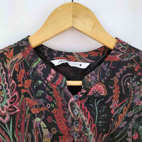 ザラ ZARA 総柄ブラウス レディース JPN:M