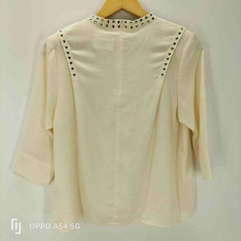 アメリ AMERI SHOULDER TUCK STUDS TOP レディース FREE