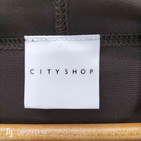シティショップ CITY SHOP see-through hoodie レディース FREE