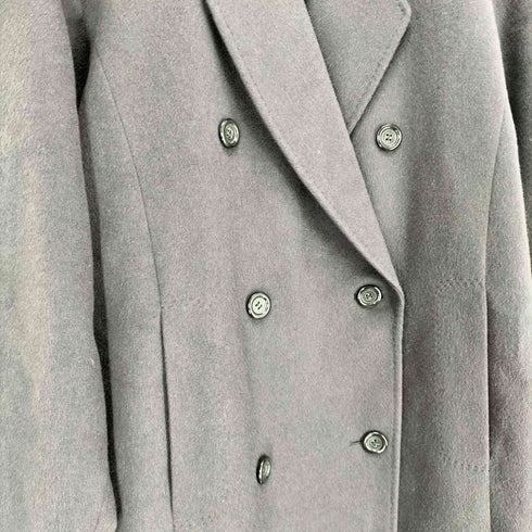 COMPAGNO CASHMERE 100% カシミヤ ダブルチェスターコート レディース 11R